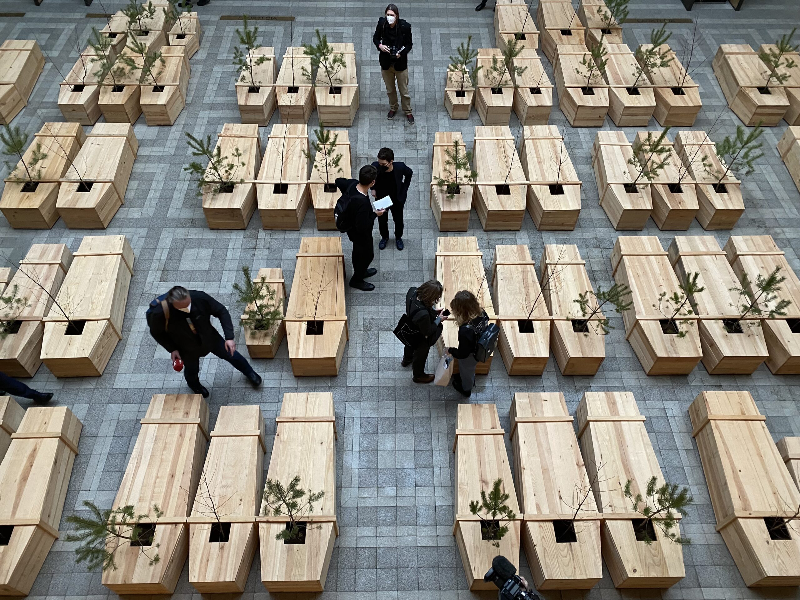 L'installazione Ex It di Yoko Ono è a Padova