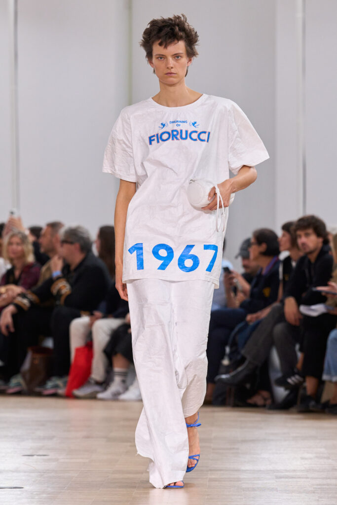 fiorucci ss25 Milano Fashion Week Donna Primavera/Estate 2025. Com’è andato il primo giorno (e mezzo)