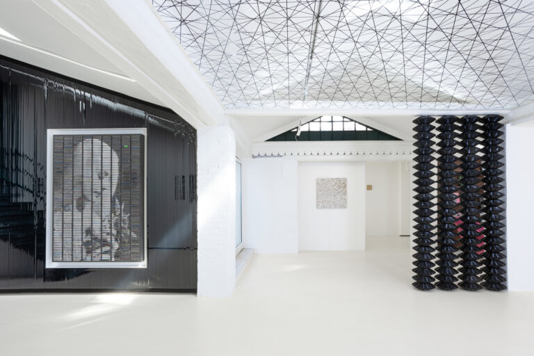 Gregor Hildebrandt, installation view della mostra presso Wentrup Gallery, Venezia, 2024