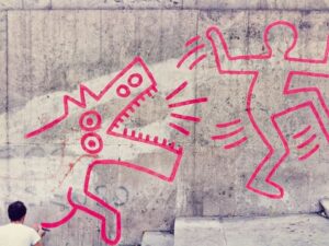 Quando a Roma vennero cancellati due graffiti di Keith Haring. La storia