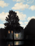 Rene Magritte, L'empire des lumières (1954), da Christie's New York. Courtesy Christie's