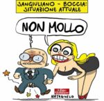 Mario Natangelo sul caso Sangiuliano-Boccia