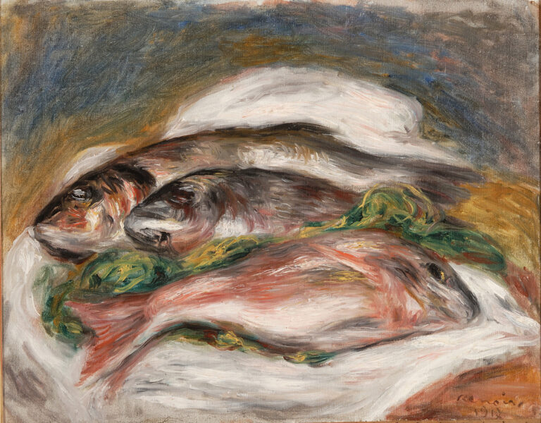 Pierre Auguste Renoir, The Fishes, 1917, olio su tela