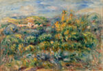 Pierre Auguste Renoir Paysage de Cagnes, 1905-1908, olio su tela