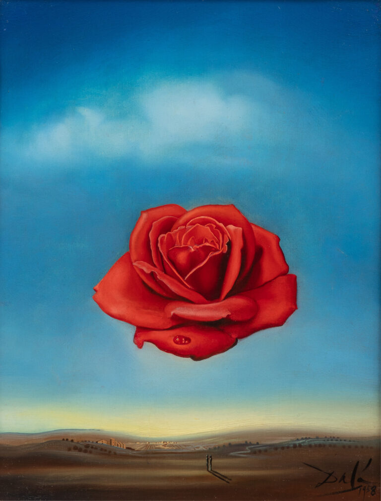 Salvador Dalì, Rose méditative. Courtesy Sotheby’s