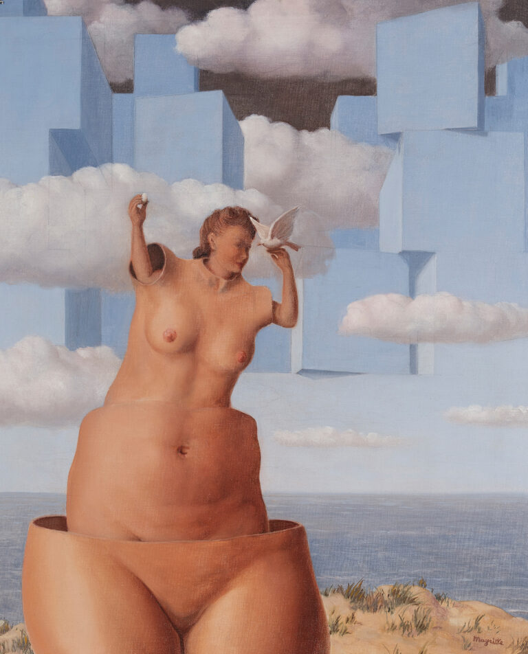 René Magritte, La Leçon de choses. Courtesy Sotheby’s