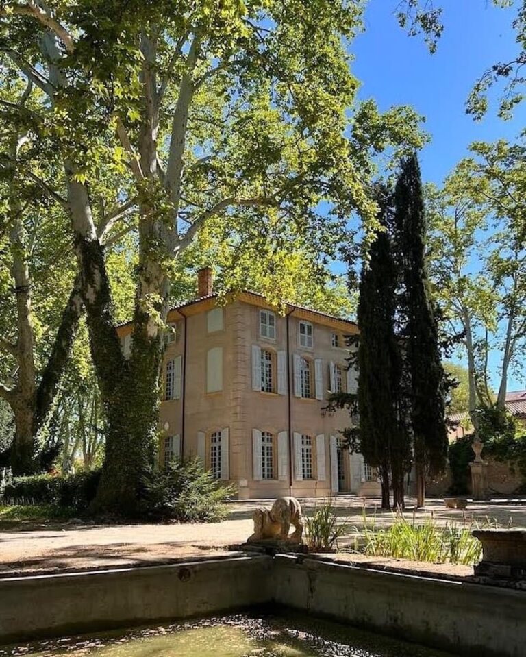 Aix en Provence, Francia. Il parco del Jas de Bouffan residenza di famiglia dei Cézanne. Photo Cezanne2025