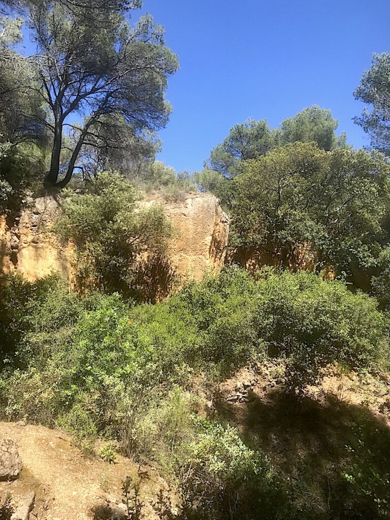 Aix en Provence, Francia. Le Cave di Bibémus. Photo Dario Bragaglia