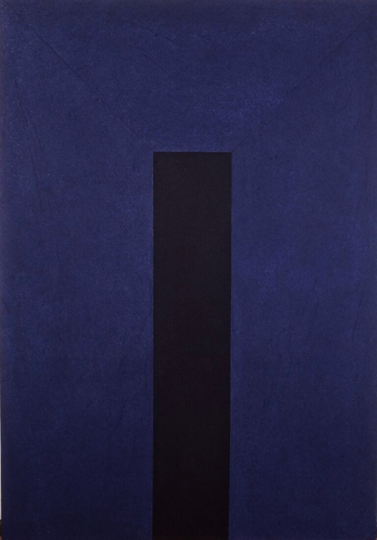 Annamaria Gelmi, Blu, 2003. Courtesy of the artist