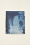 Antonio Fiorentino, Untitled, 2024, cyanotype and pigments on canvas 60 x 50 cm