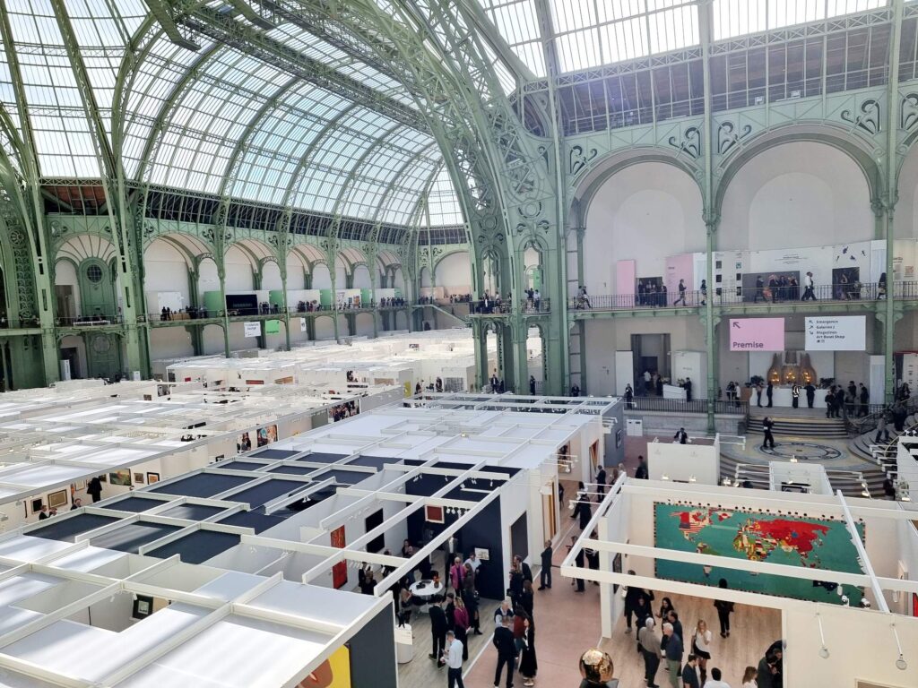 Art Basel Paris 2024 al Grand Palais di Parigi. Foto di Massimiliano Tonelli