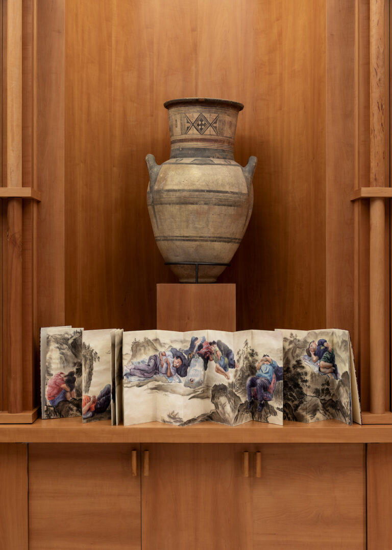 Artists making books, installation view at American Academy, Roma, 2024. Photo Daniele Molajoli and Flavio Scollo. Courtesy of the American Academy in Rome, 2024.