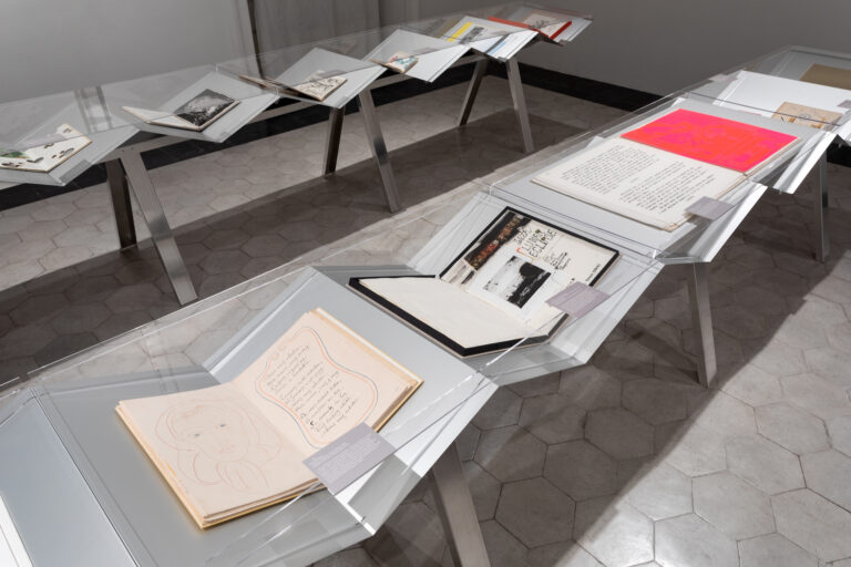 Artists making books, installation view at American Academy, Roma, 2024. Photo Daniele Molajoli and Flavio Scollo. Courtesy of the American Academy in Rome, 2024.