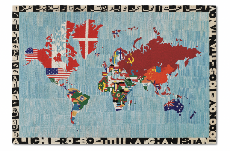 boetti mappa Da Magritte a Freud. Christie’s inaugura le aste d’autunno 2024 a Londra