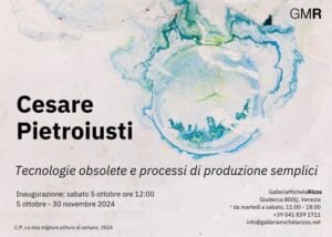 Cesare Pietroiusti - Tecnologie obsolete e processi di produzione semplici