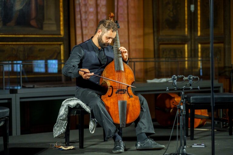 Concerto Marcello Sollima - Biblioteca Marciana, 2 ottobre, Courtesy La Biennale di Venezia ph. Andrea Avezzù, dettaglio