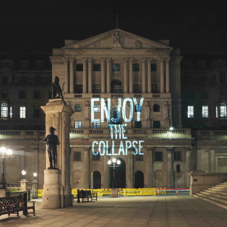 Enjoy The Collapse Bank of England