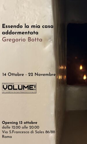 Gregorio Botta - Essendo la mia casa addormentata