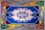 Esther Mahlangu, Ndebele Abstract, 2019. Courtesy Melrose Gallery