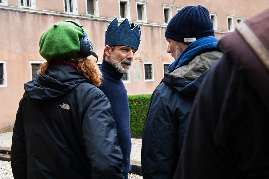 foto backstage 01 Cosa hanno in comune Shakespeare e Pistoletto? Lo svela Alessandro Preziosi nel suo nuovo film “Aspettando Re Lear”