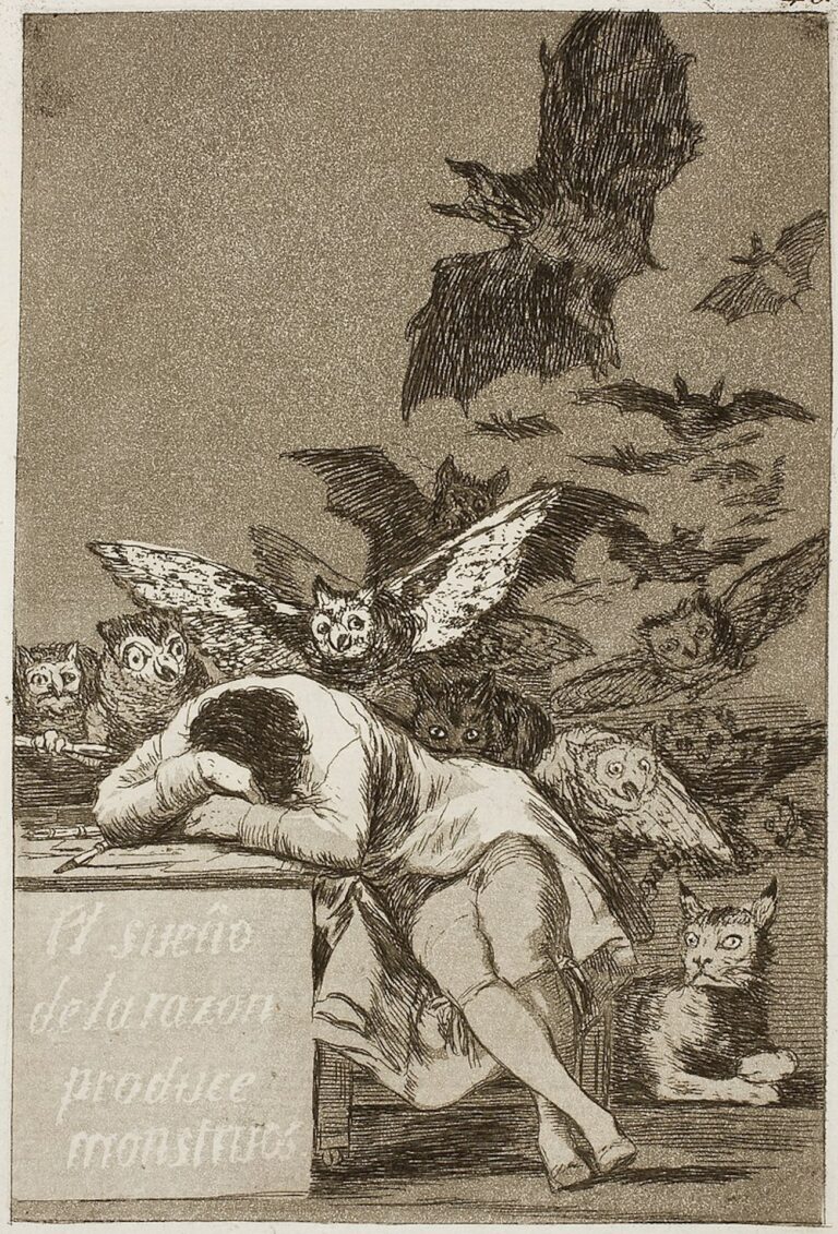 Goya, Il sonno della ragione genera mostri