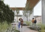 Grande MAXXI Hub, Tetto giardino, render ©LAN-Architecture