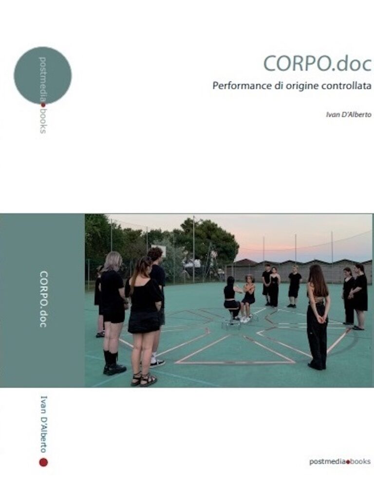 Il libro sul Festival CORPO, copertina