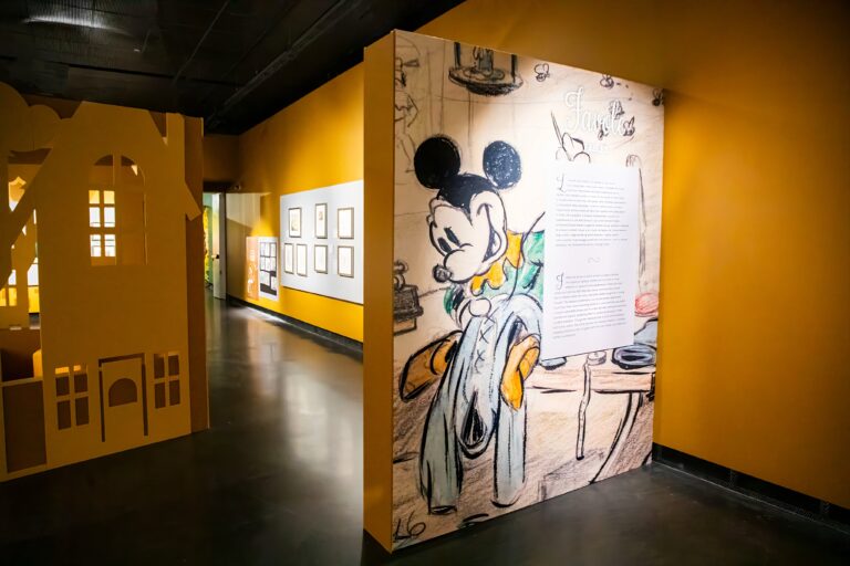 installationviewsdisneypadova 3 I segreti dei Walt Disney Studios sono in mostra a Padova