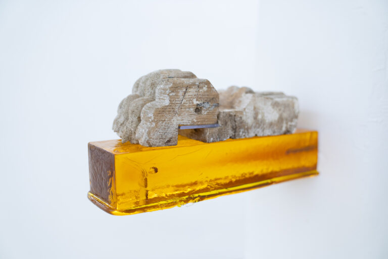 Jacopo Naccarato Dreader, 2024 Wood, plexiglass, iron 26 x 13 x 7 cm