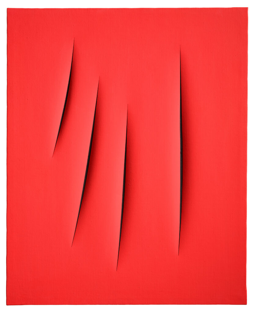 lucio fontana concetto spaziale attese courtesy christies images ltd 1 Christie's in ritirata dall'Italia. Le aste d'arte italiana da Milano a Parigi e chiude la sede di Roma