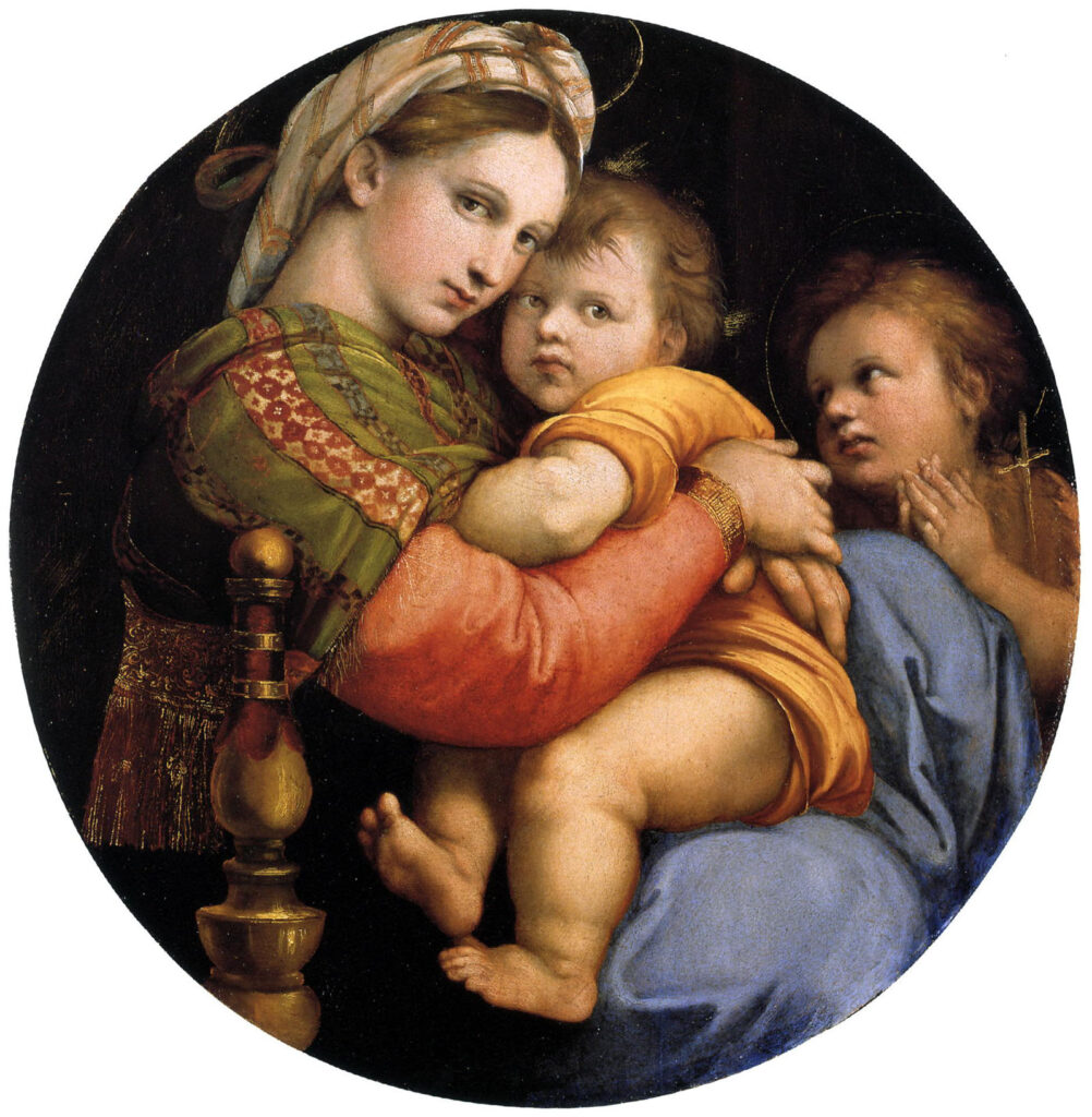 Madonna della Seggiola, Raffaello