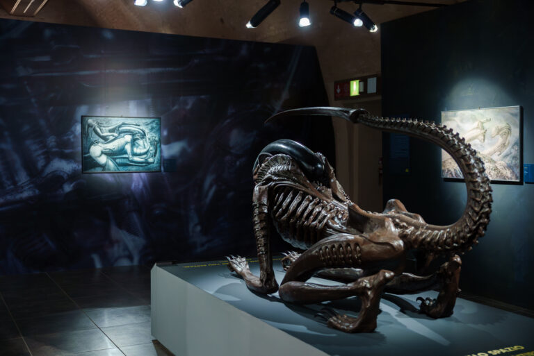 Installation view, mostra Giger Torino