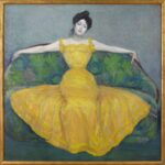 Max Kurzweil, Donna in abito giallo, 1899, Wien Museum Photo Birgit and Peter Kainz