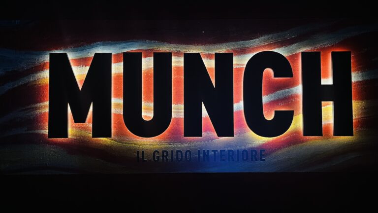 Munch. Il grido interiore, installation view at Palazzo Reale, Milano 2024. Courtesy Palazzo Reale