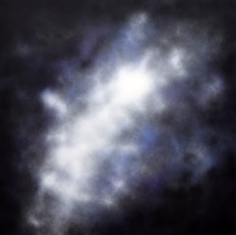 Ernesto Morales, Nebulosa VI - frammento della Nebulosa di Orione, 2023