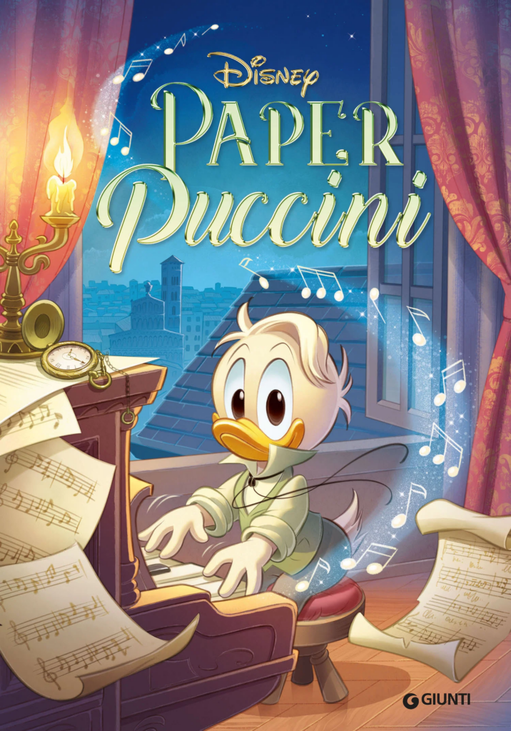 Paper Puccini (Giunti, 2024). Copertina