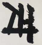 Pierre Soulages, Les elégies majeures de Léopold Sédar Senghor, 1978. Courtesy Catawiki