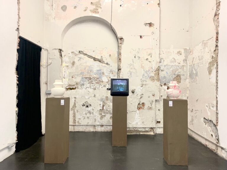 Refectionem, installation view at Collla Super, Milano, 2024