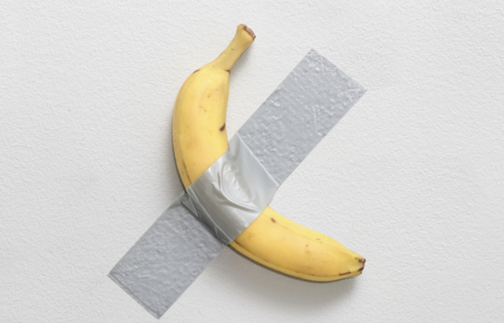 Vi ricordate la banana di Maurizio Cattelan? Ora andrà in asta da Sotheby’s