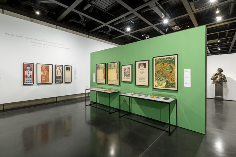 Secessionen, Klimt, Stuck, Liebermann, exhibition view at Wien Museum, 2024. Museum Photo Klaus Pichler, Wien Museum