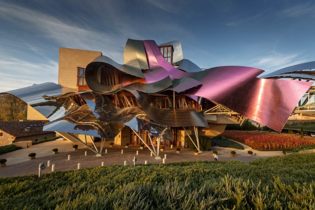 Spagna, Rioja Álavesa. Hotel Marques de Riscal