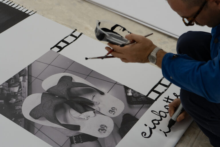 Tombaroli Maledetti, di Giuseppe De Mattia presso la project room di Fondazione Zimei, Pescara. Foto di Isabella De Luca