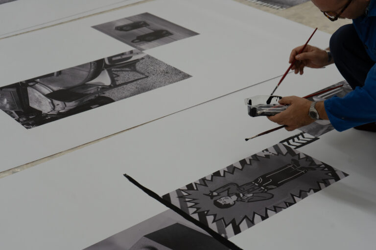 Tombaroli Maledetti, di Giuseppe De Mattia presso la project room di Fondazione Zimei, Pescara. Foto di Isabella De Luca