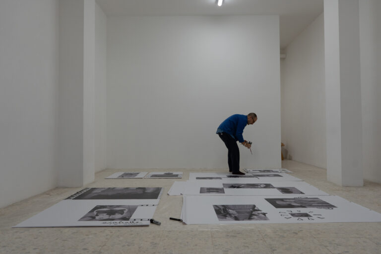 Tombaroli Maledetti, di Giuseppe De Mattia presso la project room di Fondazione Zimei, Pescara. Foto di Isabella De Luca