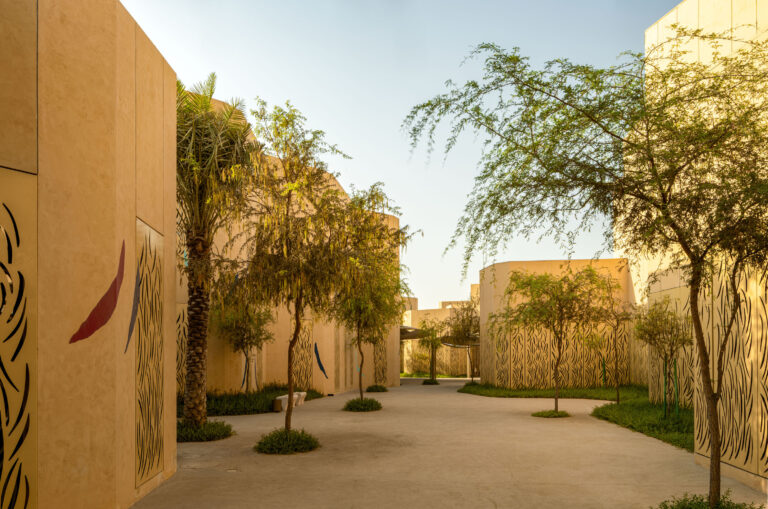 Dar Al Marefa School Photo courtesy of RCR Arquitectes, Muraba