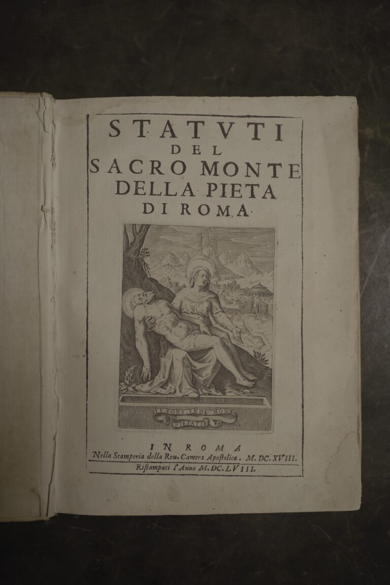 Documenti Archivio storico, Palazzo Sciarra Colonna, Courtesy Fondazione Roma