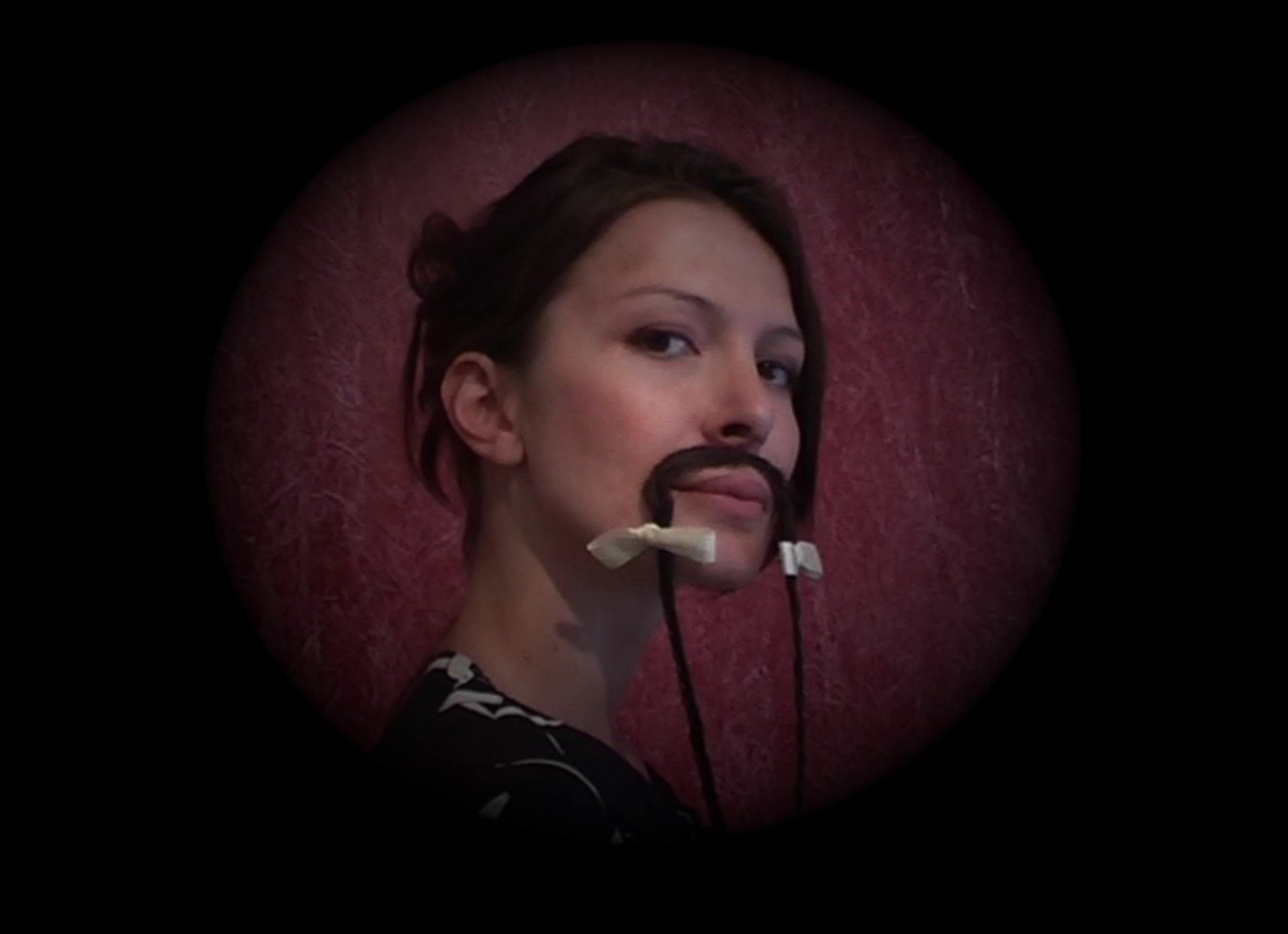 2 - Chiara Fumai,The Moustache Woman, 2007 video monocanale, col., suono, 1’,still da videoCourtesy Archivio Chiara Fumai