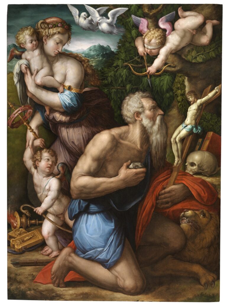 Giorgio Vasari, Tentazioni di San Girolamo, 1541 circa, Firenze, Gallerie degli Uffizi