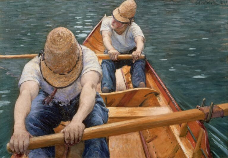 24 canotiers ramant sur lyerres A 130 anni dalla morte Parigi dedica una grande mostra al pittore Gustave Caillebotte 