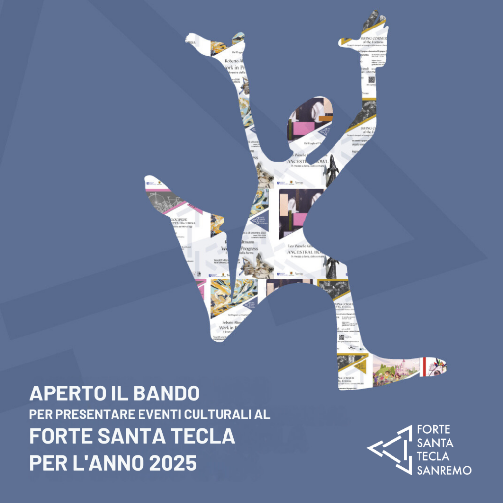 APERTO IL BANDO PER PRESENTARE EVENTI CULTURALI AL FORTE SANTA TECLA PER L'ANNO 2025